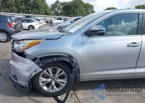 2016 Toyota Highlander Le/Le Plus из США, поврежденный, VIN 5TDZKRFH1GS169695